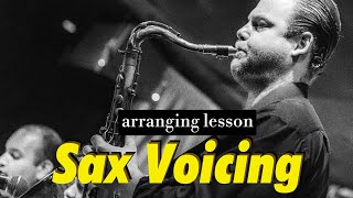 Sax Voicing - Big Band Arranging SECRETS REVEALED