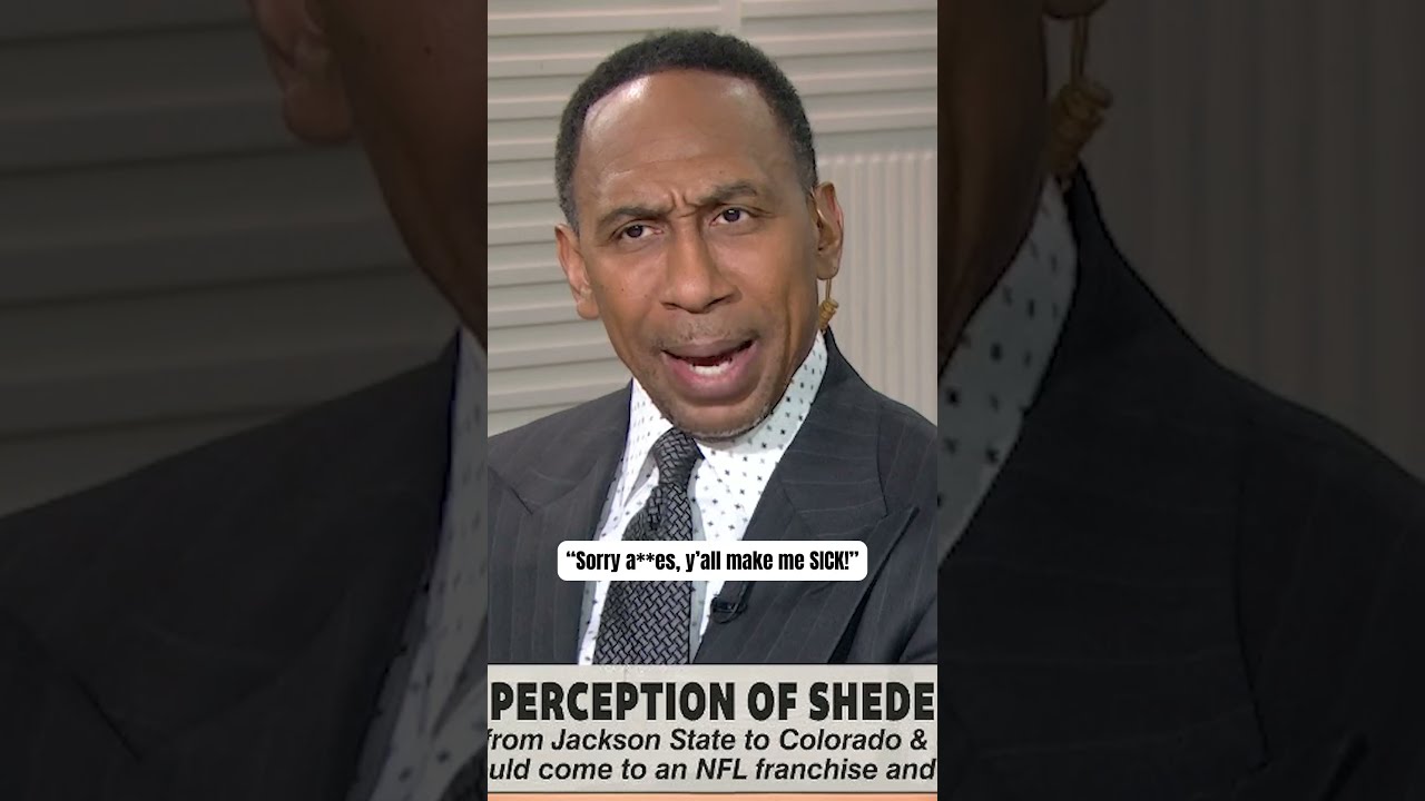 Stephen A S Message To The Shedeur Deion Sanders HATERS 