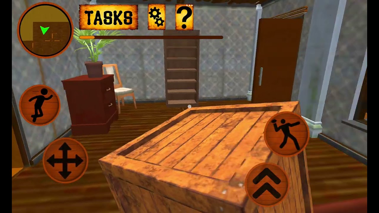 Cowboy cat neighbor escape level 7