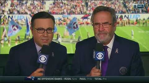 NFL on CBS First on the Field 2018 NE@TEN