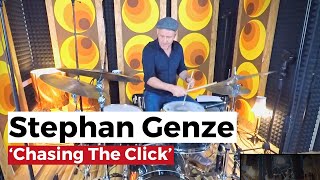 Pro Jazz Drummer swings HARD to the play along 'Chasing The Click'