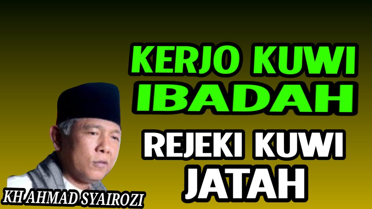 𝐑𝐄𝐉𝐄𝐊𝐈 𝐎𝐑𝐀 𝐒𝐄𝐁𝐀𝐁 𝐊𝐄𝐑𝐉𝐎🔥kh ahmad SYAIROZI