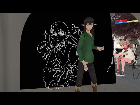 ［ #VRChat ］神絵師が描く神Vtuber［#ケリン #カルボルーニー］