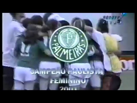 Palmeiras Campeão Paulista Feminino de 2001