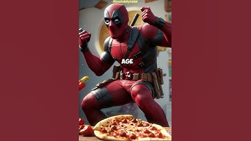 Deadpool Vs The Flash _ Pizza Challenge 2/ Ai Editon/ #ai #aiart #aishorts