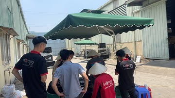 Tiếp tục với các bộ dàn Array ACTPRO cực khủng giữa trưa nắng 40 độ