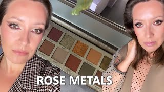 ROSE METALS ANASTASIA BEVERLY HILLS / Обзор, 7 макияжей, все оттенки на глазах