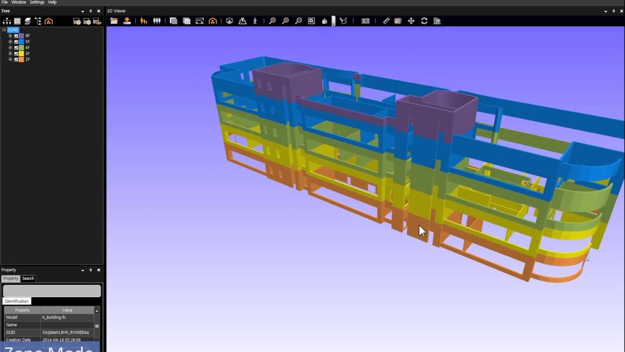 BIM program 3D Viewer functions : Diverse View modes BIM program 3D Viewer functions : Diverse View modes