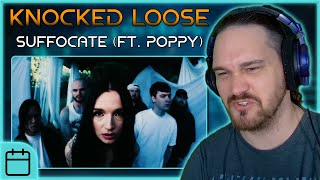 YEAH.... THIS IS HEAVY!!! // Knocked Loose - Suffocate Ft. Poppy // Composer Reaction & Analysis
