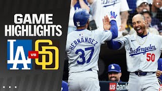 Dodgers vs. Padres Game Highlights (5\/11\/24) | MLB Highlights