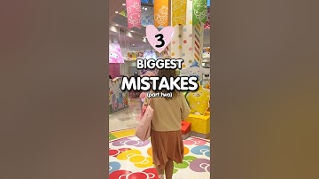 3 BIGGEST MISTAKES! Visiting Sanrio Puroland PART 2! 😱❌