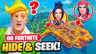 HIDE \& SEEK In OG FORTNITE!