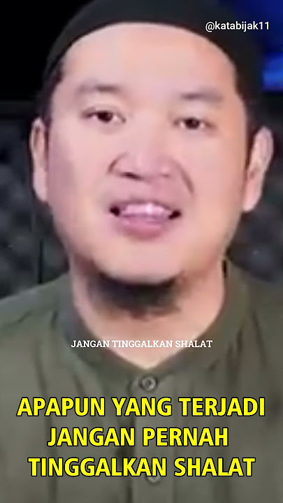 Apapun Yang Terjadi Jangan Pernah Tinggalkan Shalat - Ceramah Singkat Ust. Oemar Mita. Lc