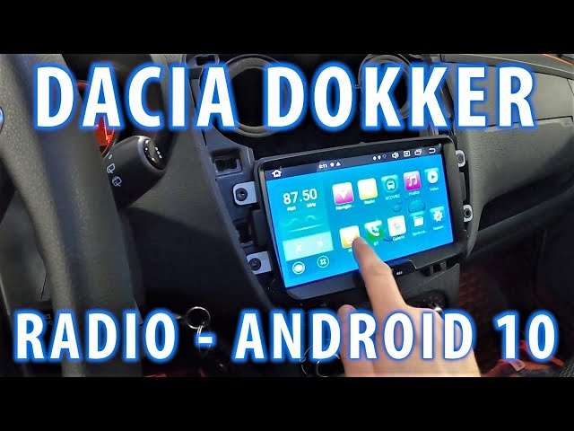 Dacia DOKKER - multimediální rádio 8 displej, Android 10 