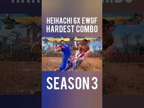 Heihachi 6X EWGF Hardest Combo In Tekken 8