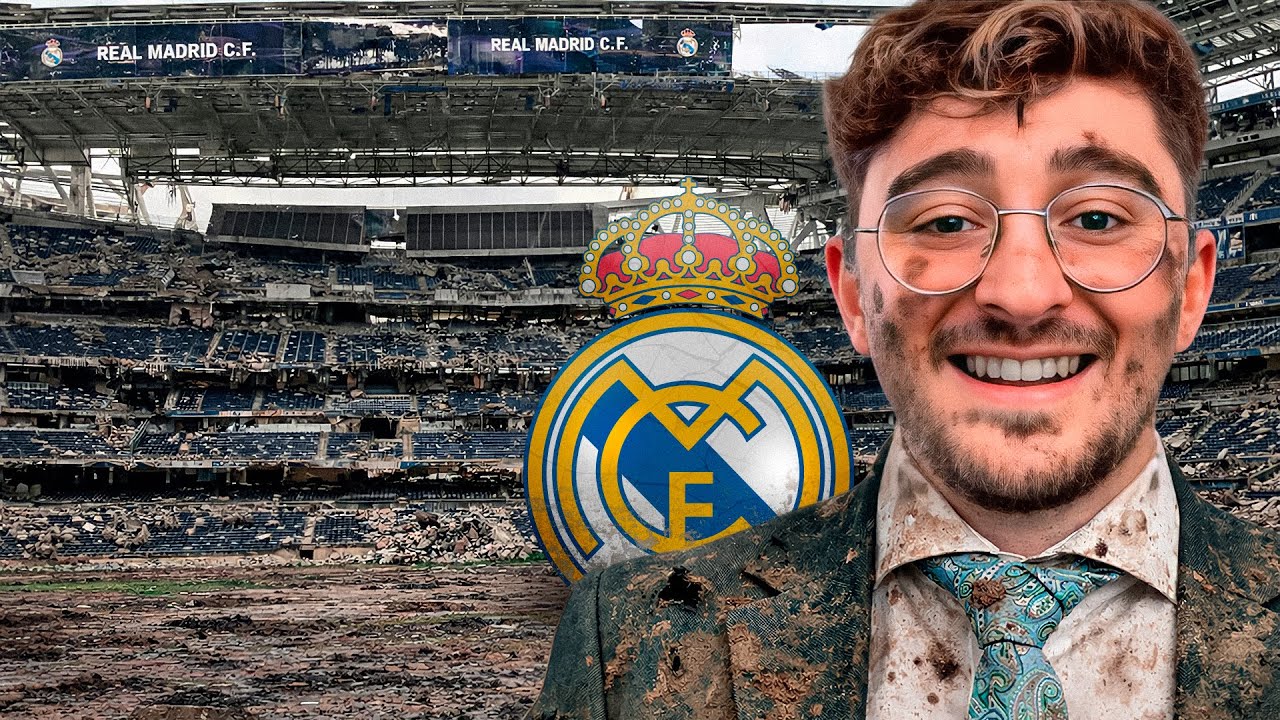 REAL MADRID en RUINAS en Modo Carrera… RECONSTRUYO el equipo!!!