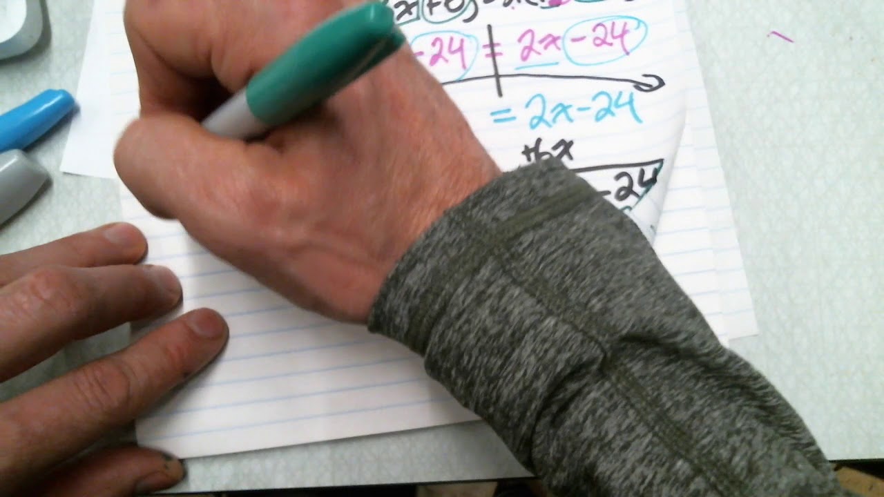 Advanced Distribution Algebra - YouTube