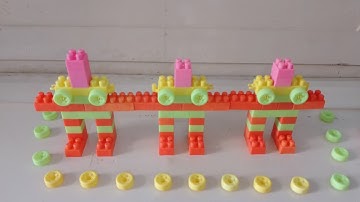 4 Minutes Satisfying With Unboxing Building Blocks Robot Set | Tiny Cute Blocks Set Review Toys Asmr