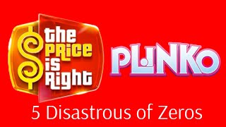 The Price Is Right  Plinko Wipeouts 5 Zeros