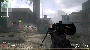 CRAZY MW2 NOSCOPE COLLAT SPAWN SHOT!