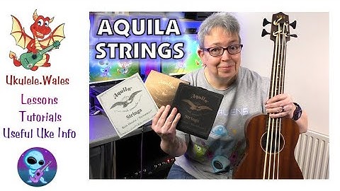 Bass Ukulele Strings - Aquila Thundergut vs Thunderblack vs Thunderbrown Comparison & Demos