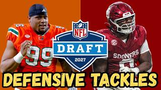 The Top 10 DEFENSIVE TACKLES in The 2027 NFL Draft Class | Pre-Season Rankings (Way Too Early)