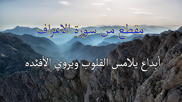 سورة الأعراف │ تلاوة تلامس القلوب للقارئ مصطفي عبد التواب