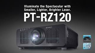 Panasonic Projector: 1-Chip DLP Projector PT-RZ120 Series