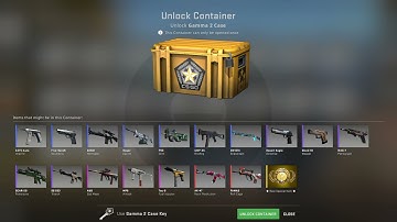 Opening a Gamma 2 case til a GOLD appears... DAY 1