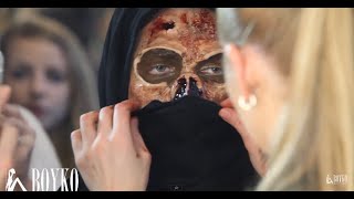 Makeup lesson. The image is "Zombie".