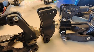 TLR 8ight-X 1.0 / 2.0 suspension geometry comparison and why Kyosho Hubs work on the 8ight-X 1.0