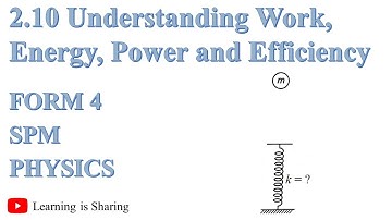 [中文解说][Problem Solving 9] Ch2.10 Understanding Work, Energy, Power and Efficiency