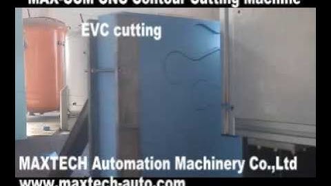 MAX- CCM CNC Contour Foam Cutting Machine: For EVA Cutting, Wire Cutter