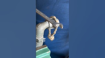 Rope Trick with Spanner to Open Pipe Socket! #ytshorts #diy #viralshort #viraltricks #tipsandtricks