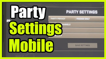 How to Make your Party Private or Open in COD Warzone Mobile (Settings Tutorial)