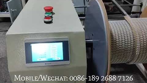 DWF 1 Economic Stable Double Wire Forming Machine and Spooling Machine