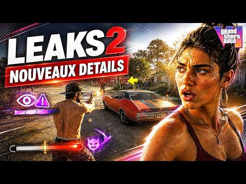GTA 6 🚨TROP RÉALISTE POUR ETRE FUN ?! NOUVEAUX LEAKS (SANG FROID, CARBURANT, KARMA, GPS, Inventaire)