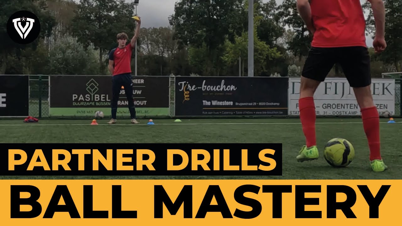 Fun Ball Mastery Partner Drills | Soccer Drills - Football Exercises ...