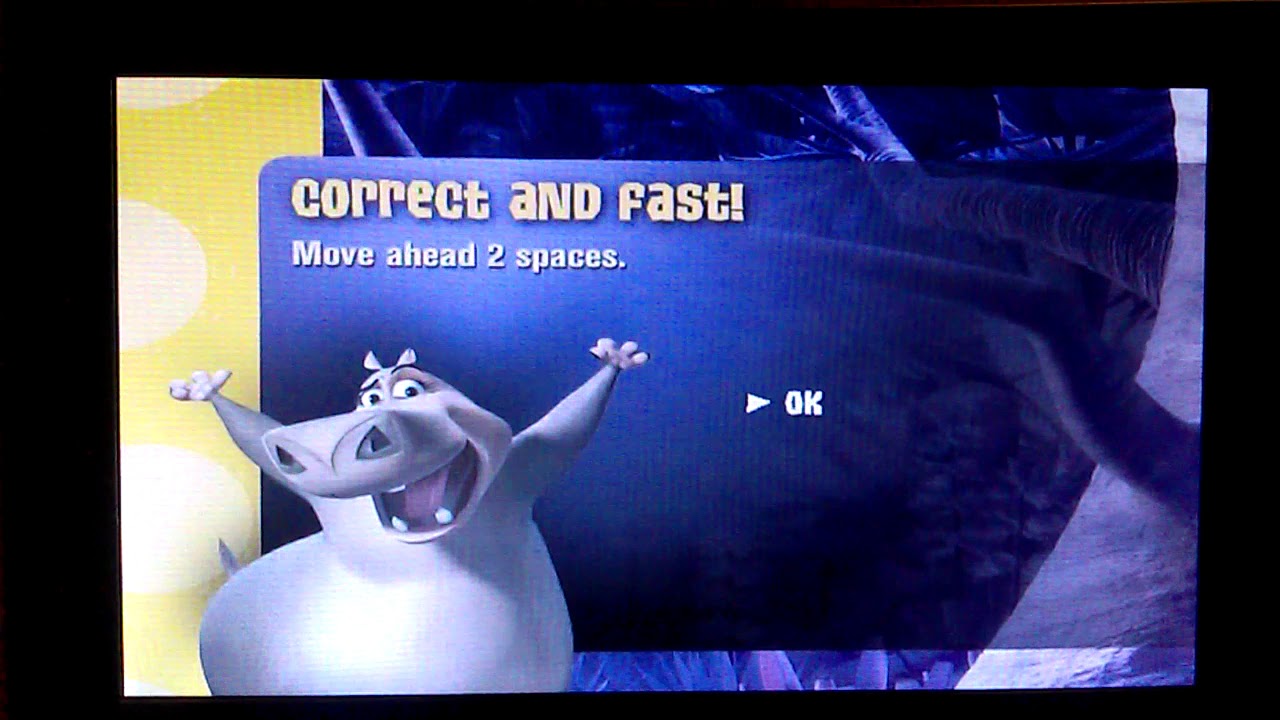 Playing Game 26 of bEqual Madagascar Trivia DVD Game YouTube