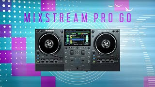 Numark Mixstream Pro Go | 100% Wireless Battery-Powered Standalone DJ Controller
