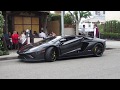 Lamborghini Aventador S in Beverly Hills (w/ startup)