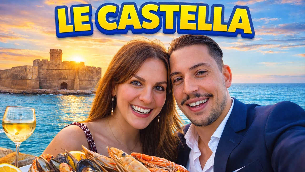 🌊 Calabria che spettacolo! 🏰 Le Castella sul mare e la grigliata perfetta 🐟🔥