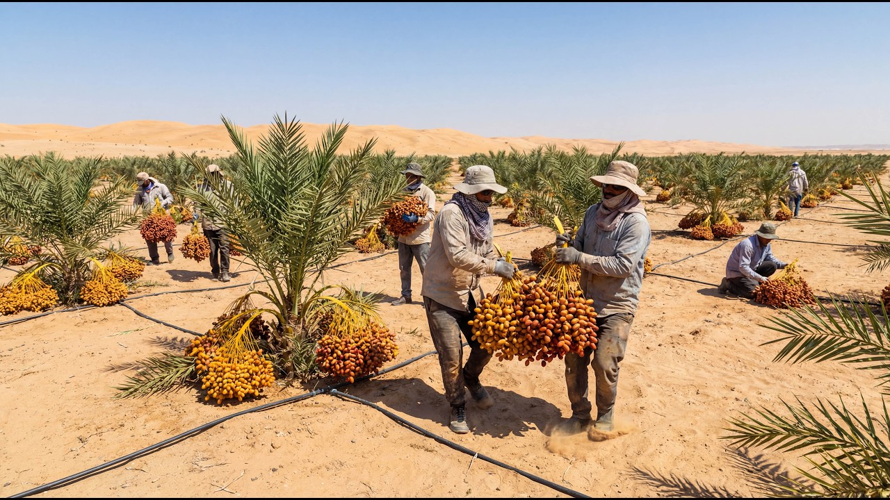 What Happens When Dates Are Grown in the Desert on an Industrial Scale?