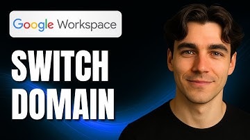 How to Switch a Domain in Google Workspace (Tutorial 2025)