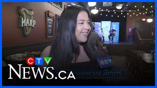 CTV s Sarah Freemark interviews local artist Kendra Gabrielle