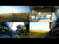 3 truck road rage ends unexpectedly  part 1