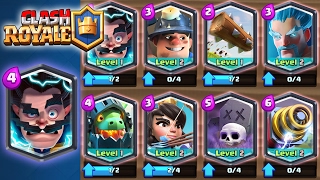 ALL LEGENDARY CARD + SKELETONS CHALLENGE - CLASH ROYALE BAHASA INDONESIA KOCAK