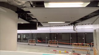 東鐵綫 R-Train D019/D021 逆綫駛離+D010/D012 逆綫駛經金鐘八台