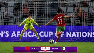 MOROCCO vs ALGERIA(2-3) Full Penalty Shootouts & Highlights - WAFCON 2026 3rd Place!