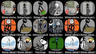 Stickman School Escape 2, Stickman Escape Lift 2, Stickman Jailbreak, Escaping The Prison, Stickman screenshot 2